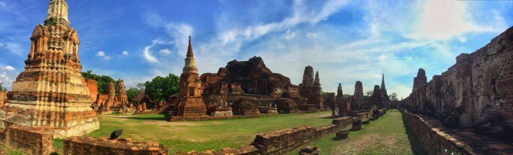 Ayutthaya Wat Maha That or the Monastery of the Great Relic Thailand